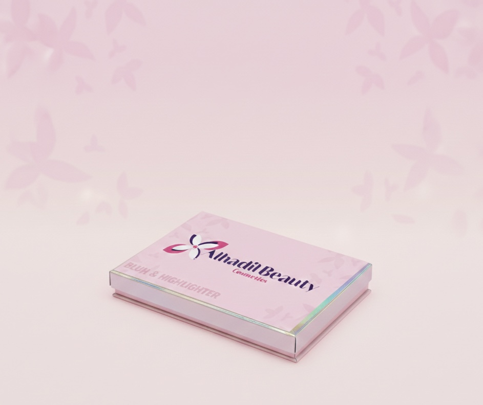 Blusher and highlights palette